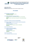 Programa de la Jornada Ergonomia
