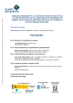 Programa Jornada sobre Radón