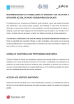 Recomendacions da Conselleria de Sanidade con relación a situación actual do novo coronavirus en Galicia